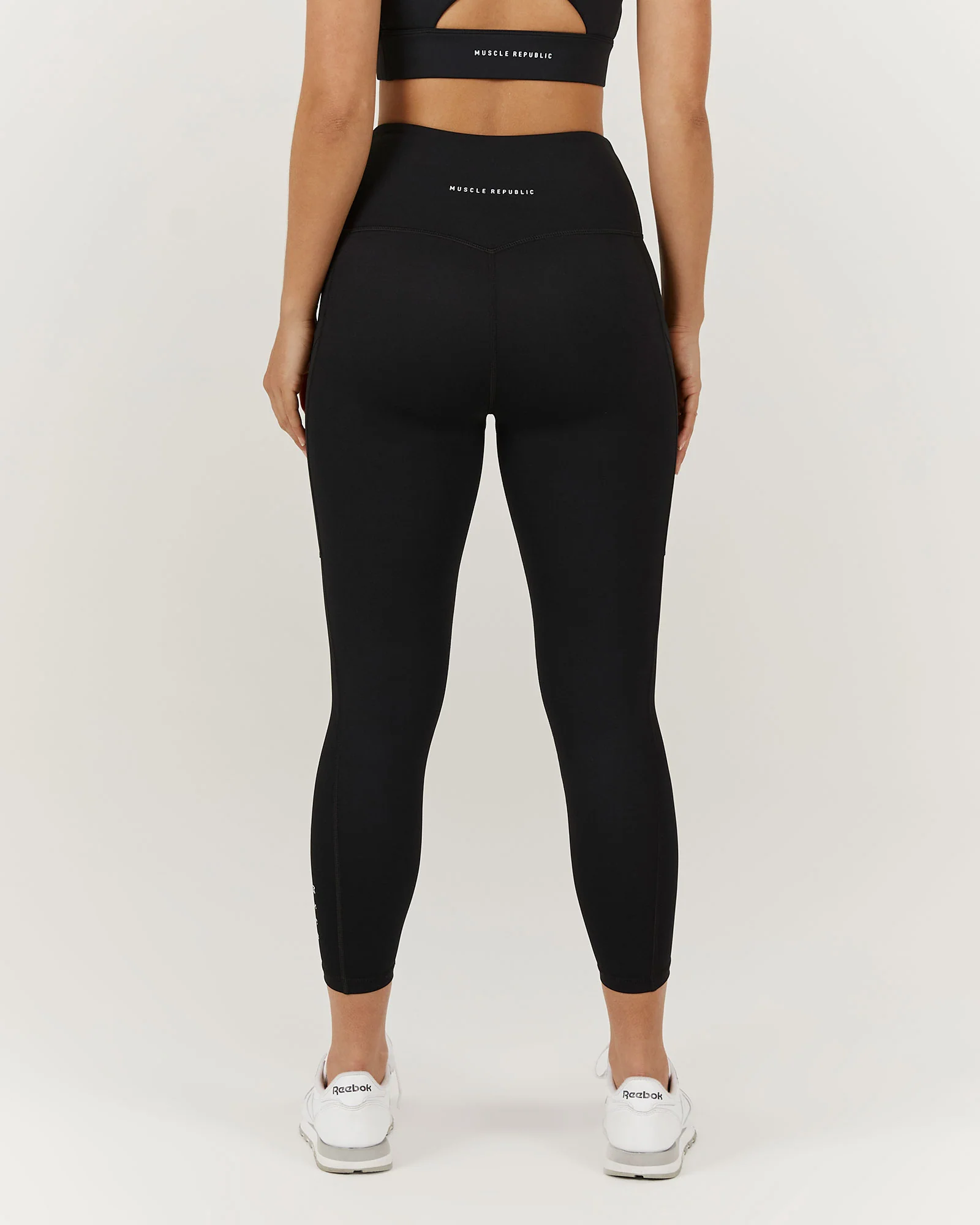 ELEVATE  LEGGINGS 7/8 - BLACK - Image 5