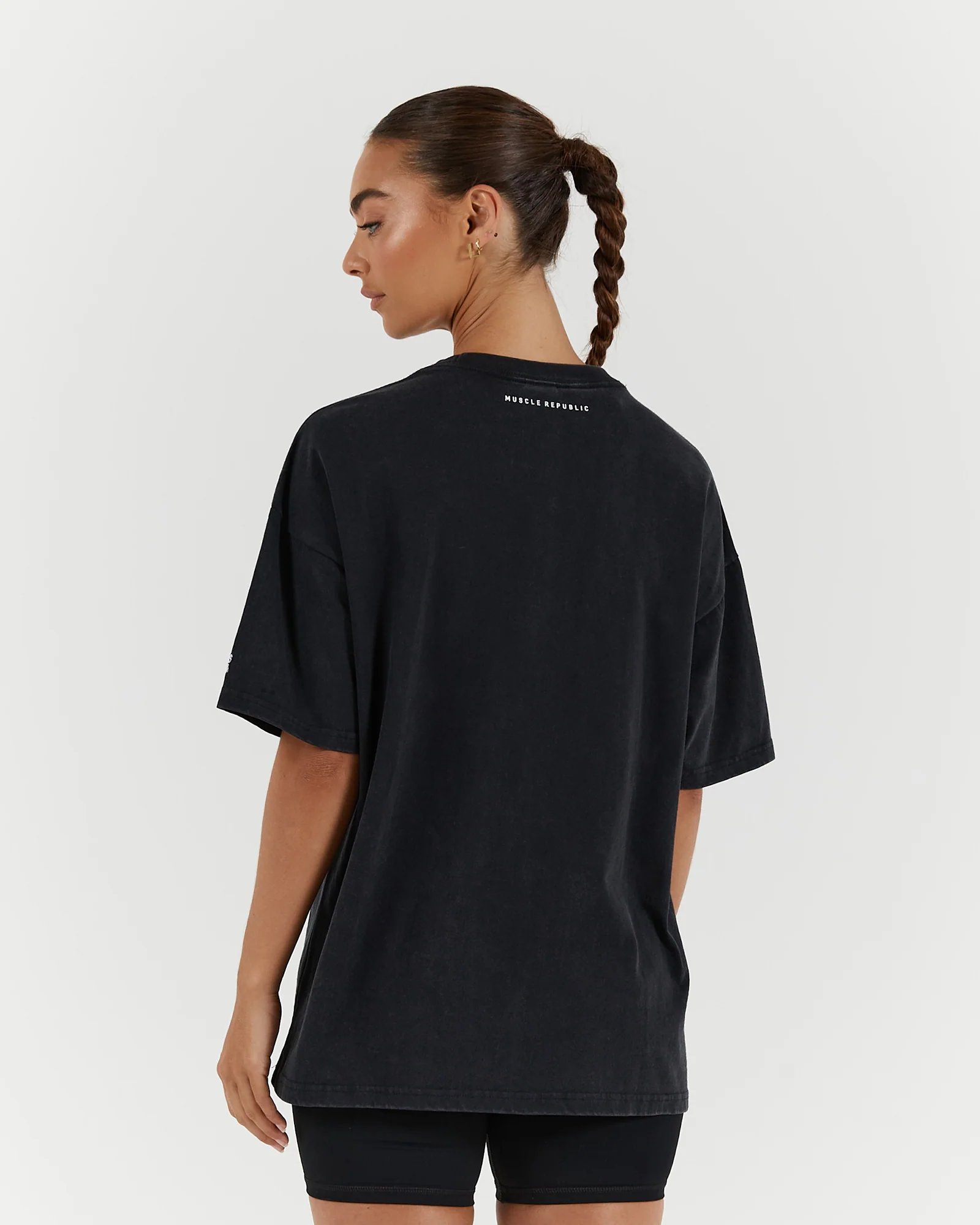 ESSENTIALS TEE - FADED BLACK - Image 3