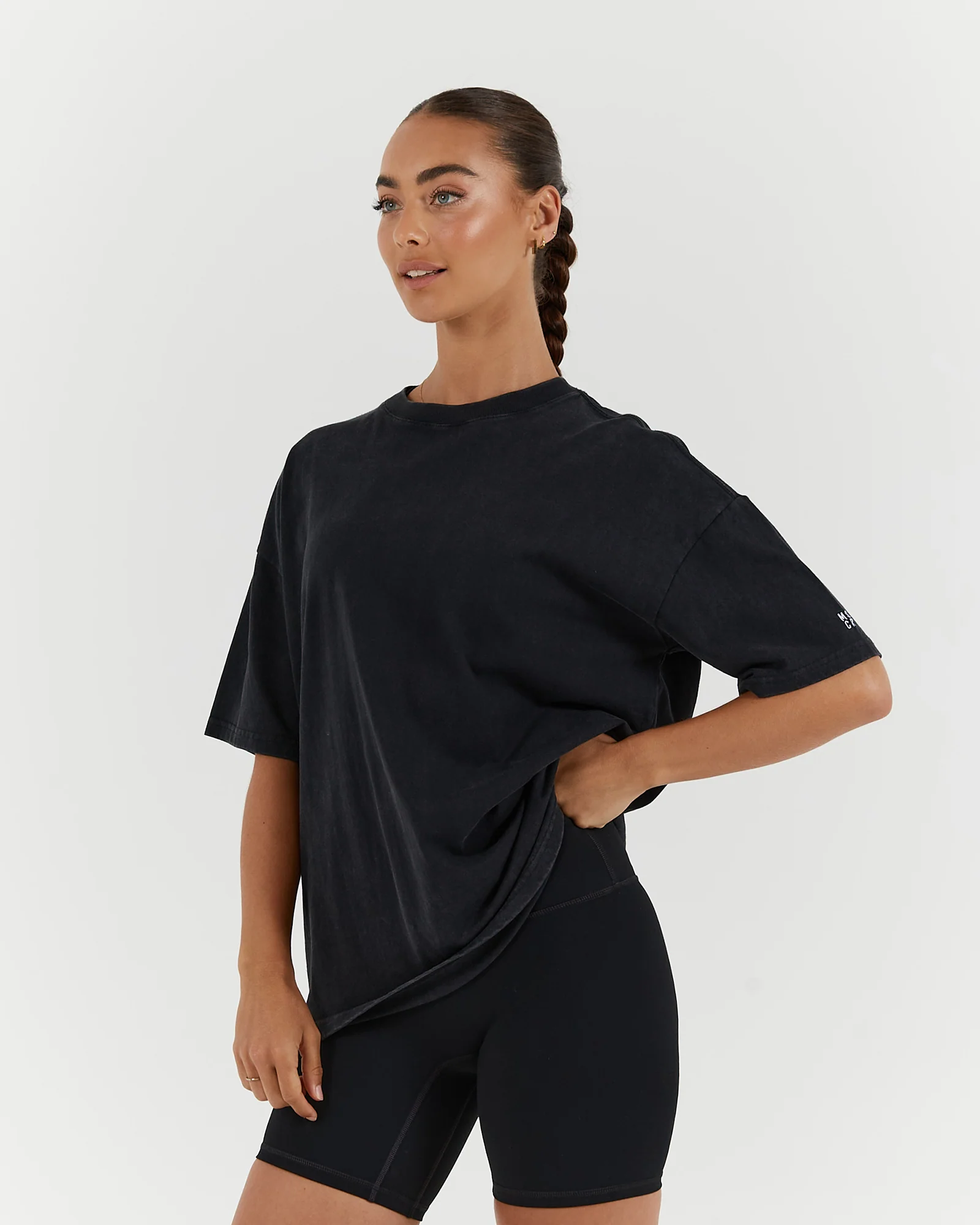 ESSENTIALS TEE - FADED BLACK - Image 4