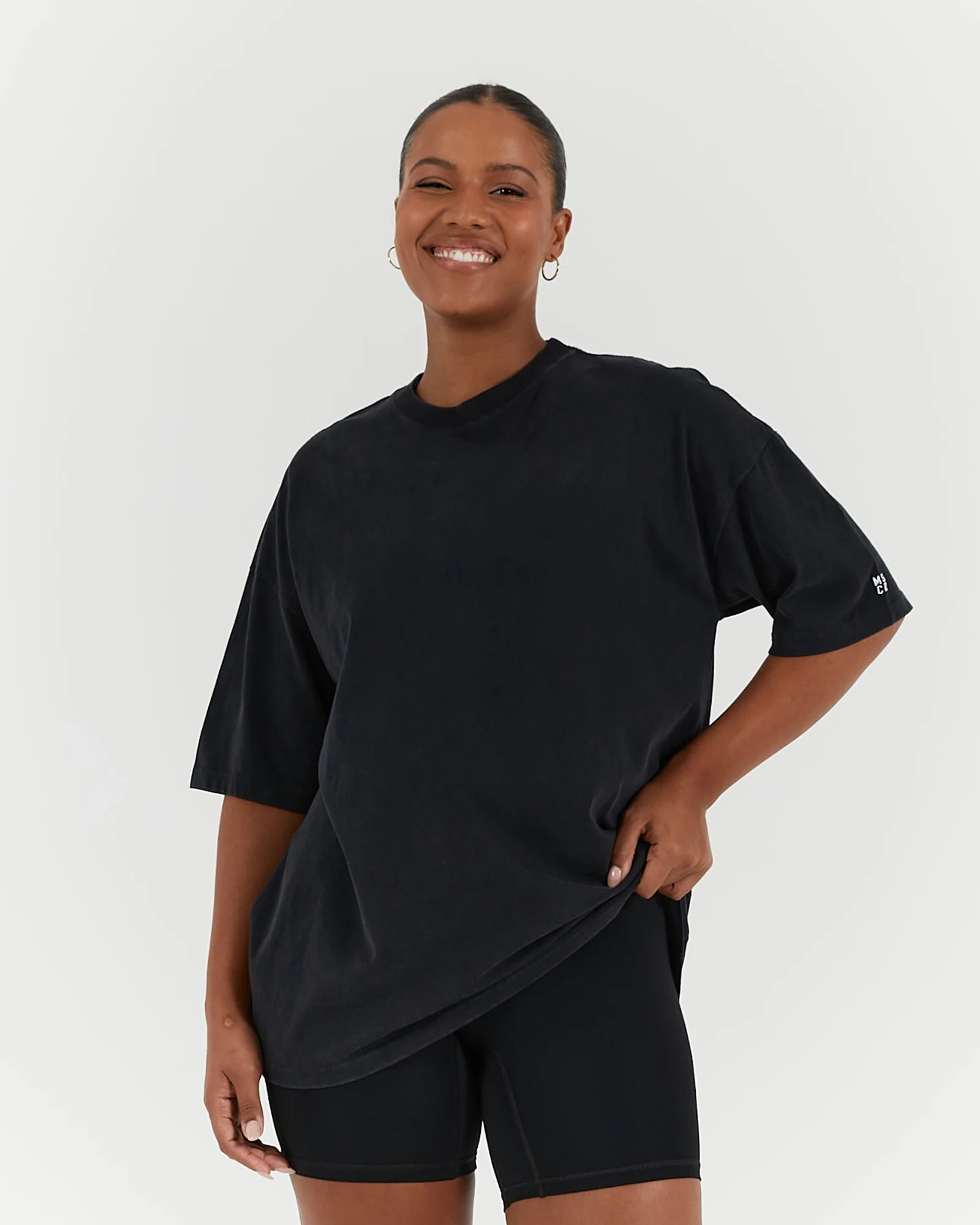 ESSENTIALS TEE - FADED BLACK - Image 7