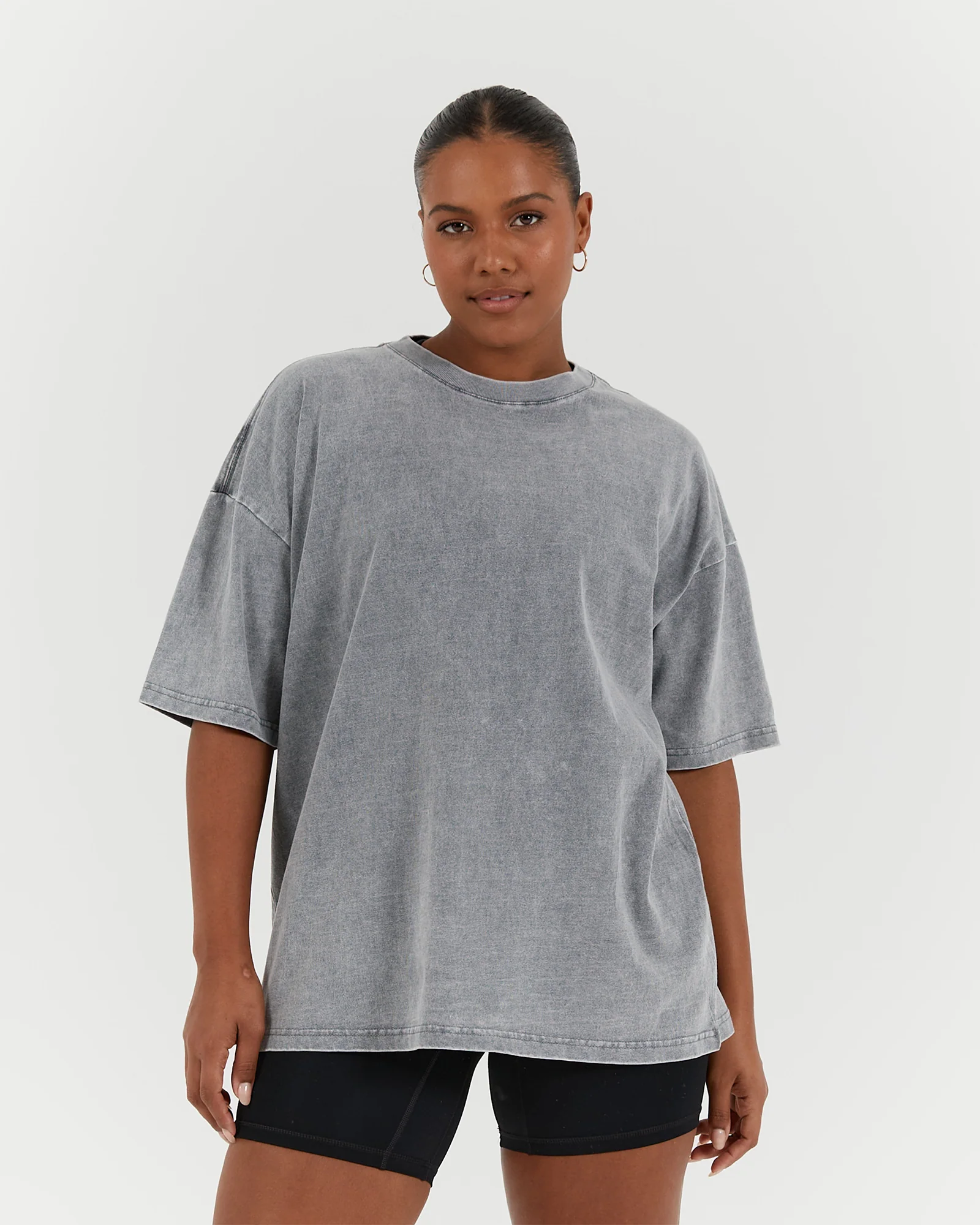 ESSENTIALS TEE - FADED GREY - Image 6