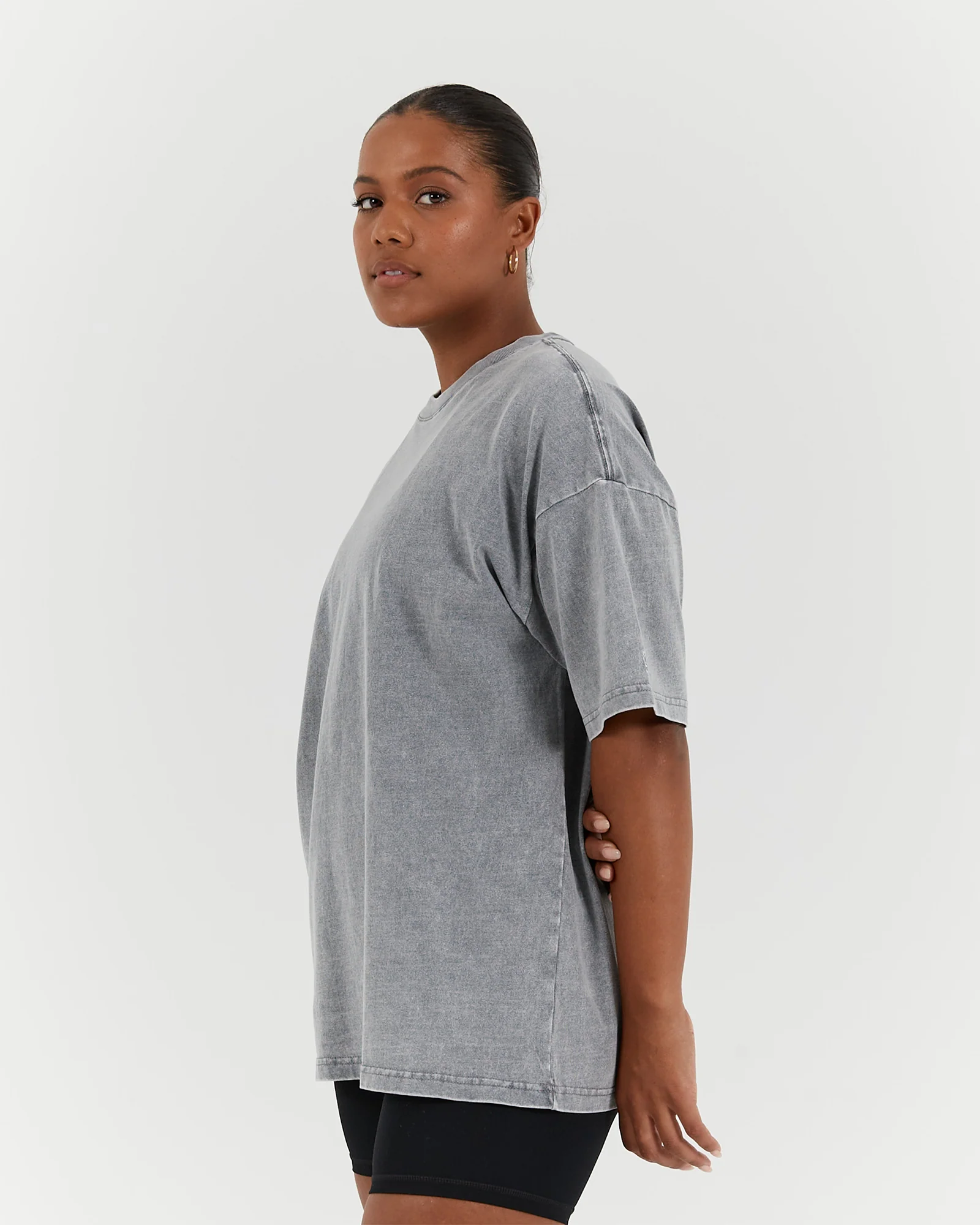 ESSENTIALS TEE - FADED GREY - Image 9
