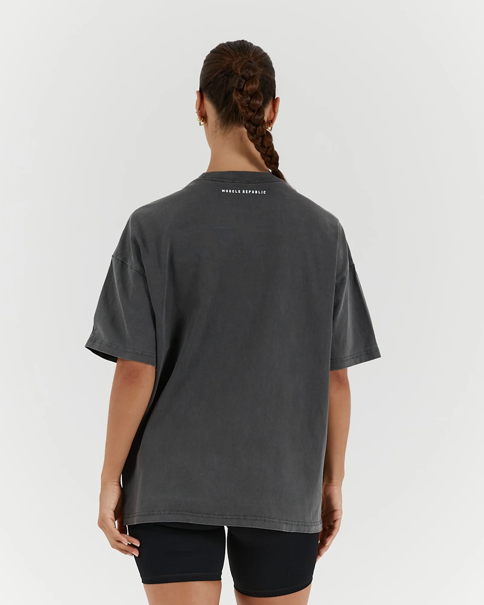 ESSENTIALS TEE - FADED ONYX - Image 10