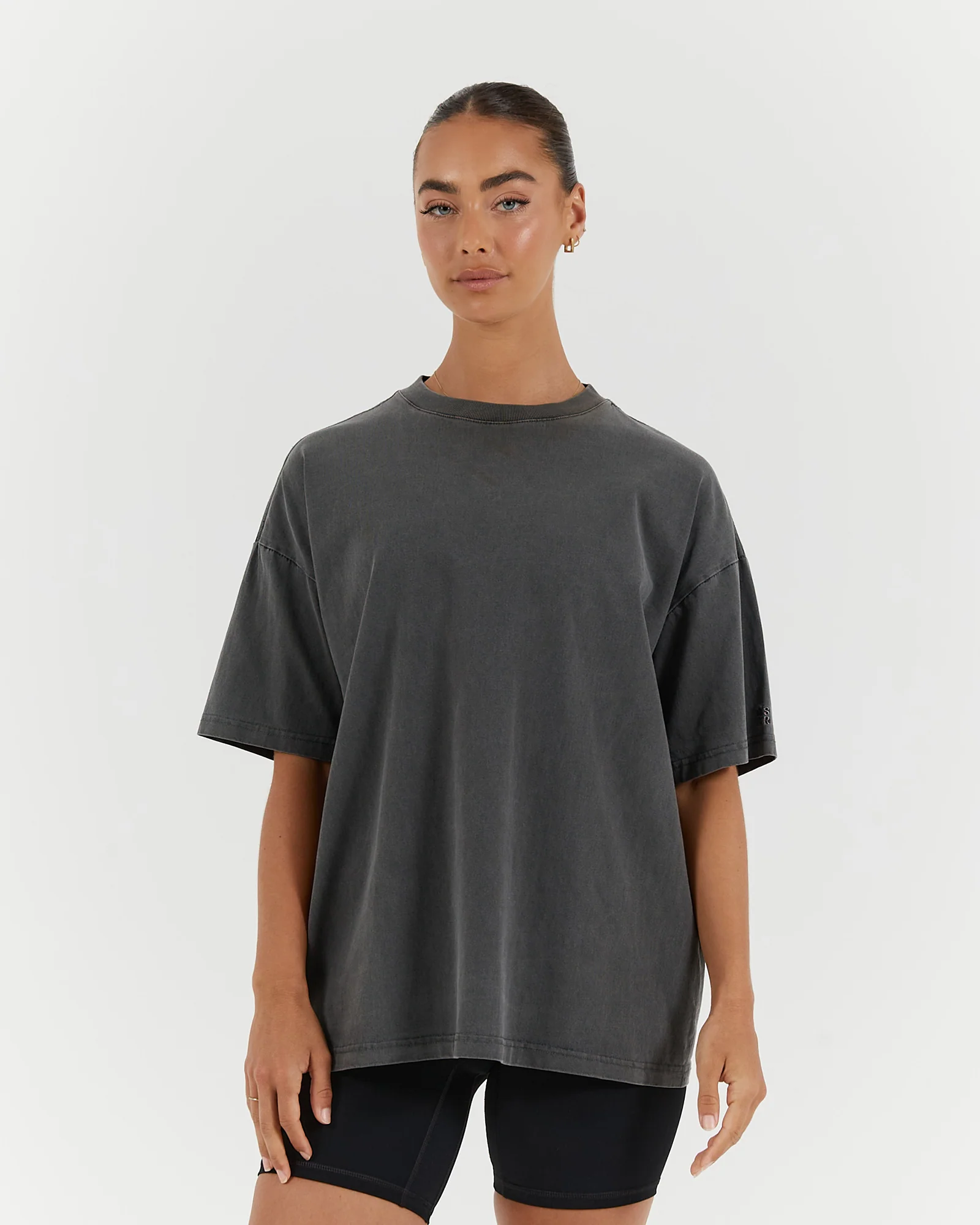 ESSENTIALS TEE - FADED ONYX - Image 7