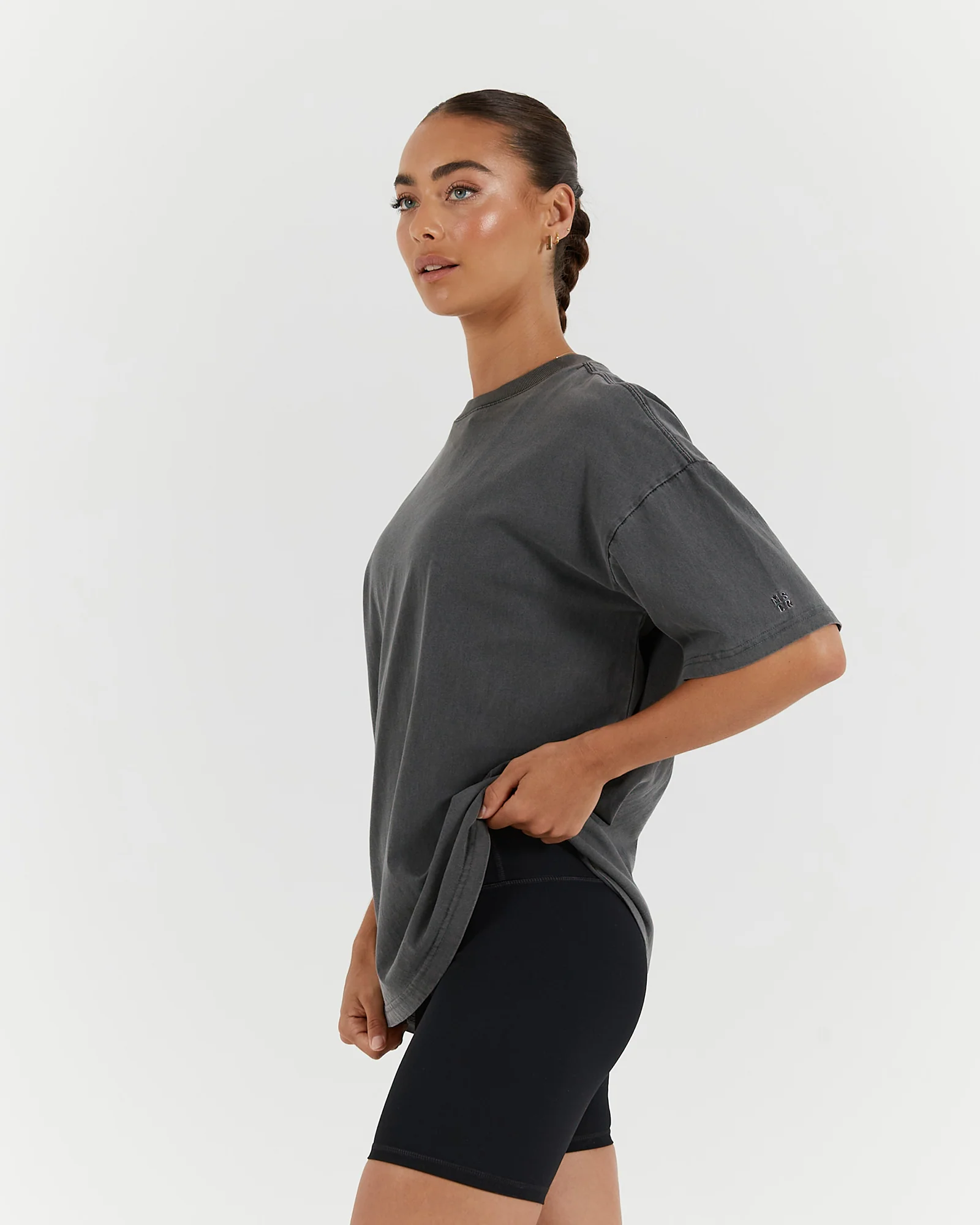 ESSENTIALS TEE - FADED ONYX - Image 8