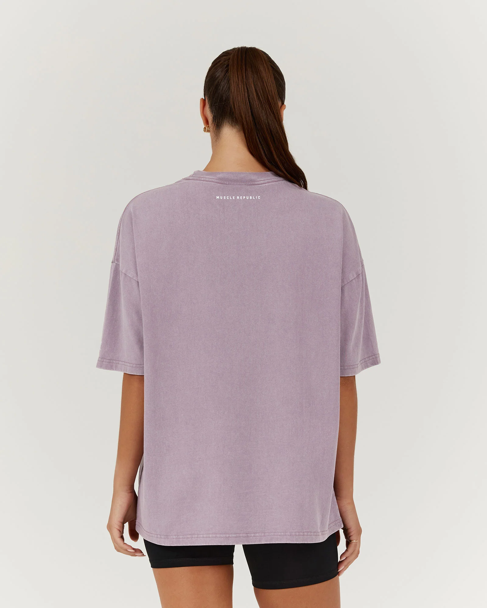 ESSENTIALS TEE - FADED PLUM - Image 3