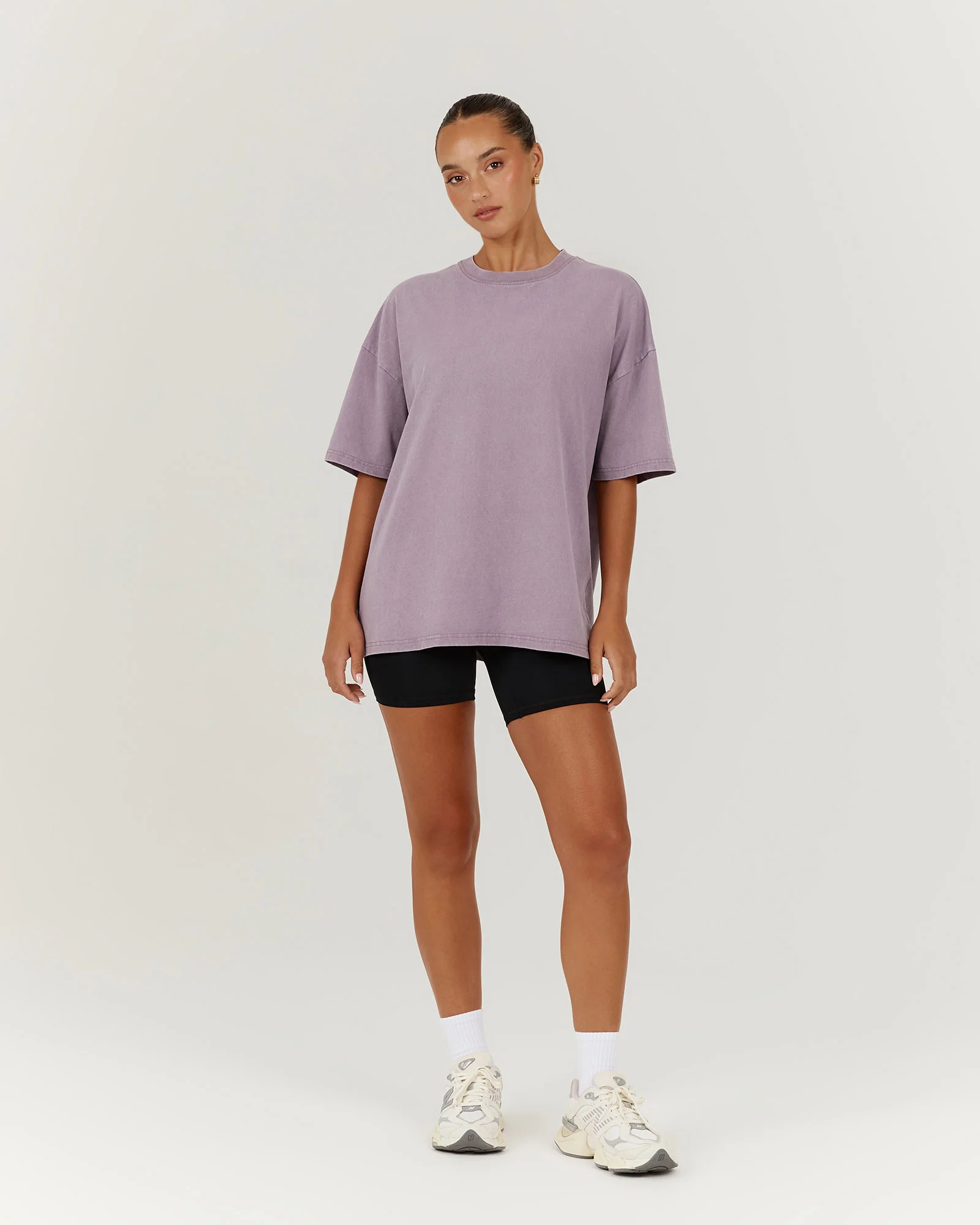 ESSENTIALS TEE - FADED PLUM - Image 4
