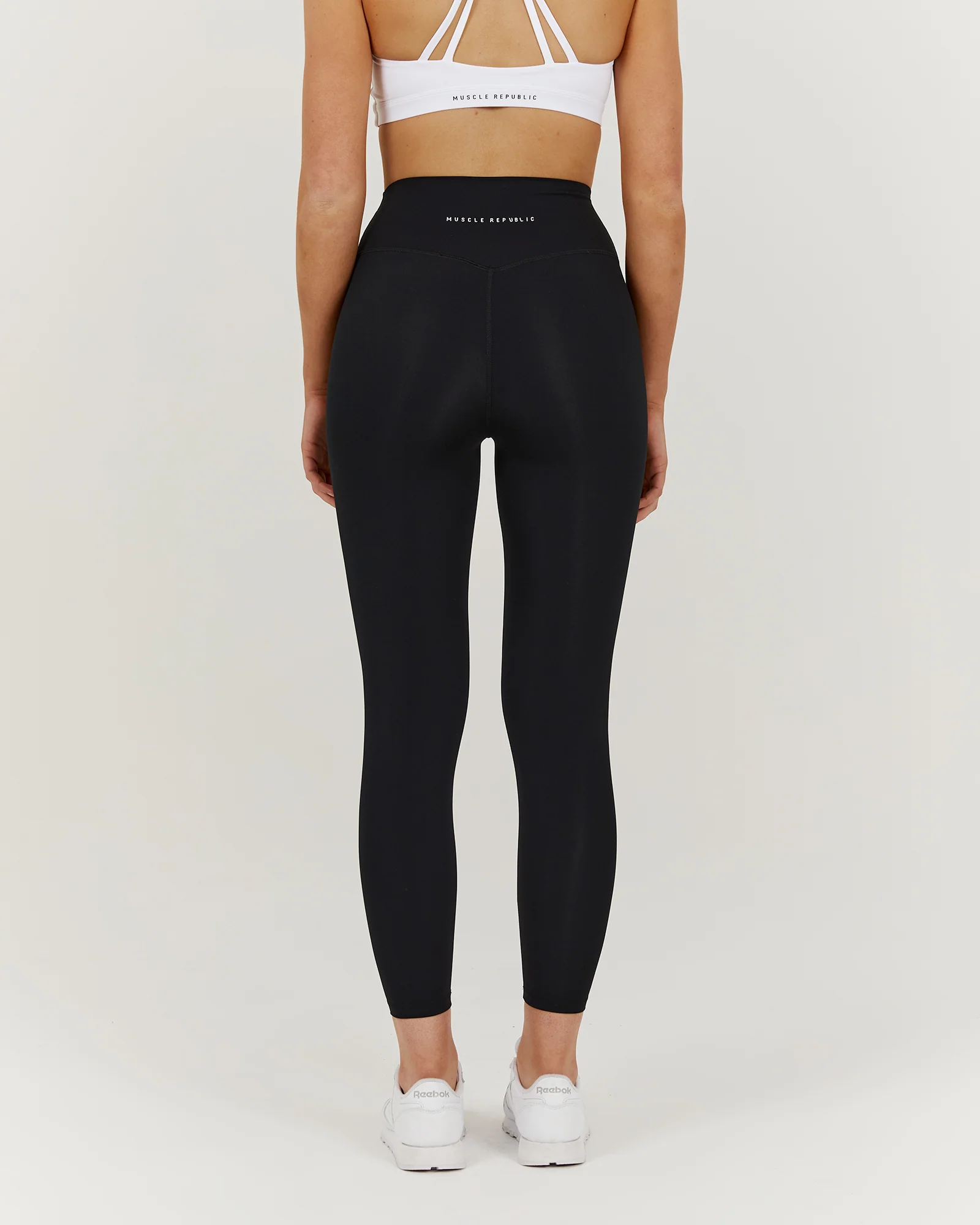 LUXE LEGGINGS 24" - BLACK - Image 4