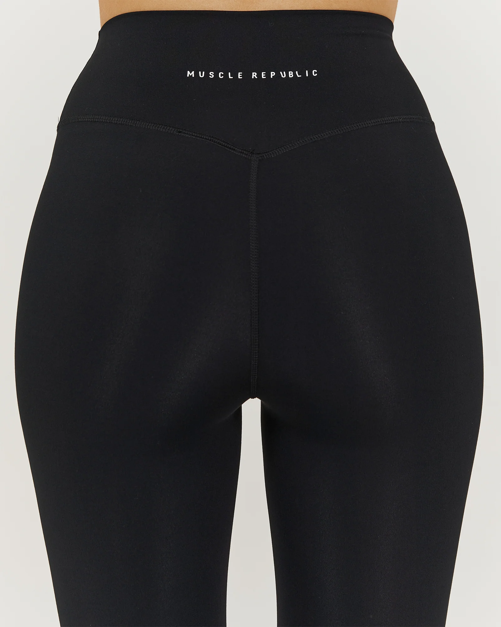 LUXE LEGGINGS 24" - BLACK - Image 5