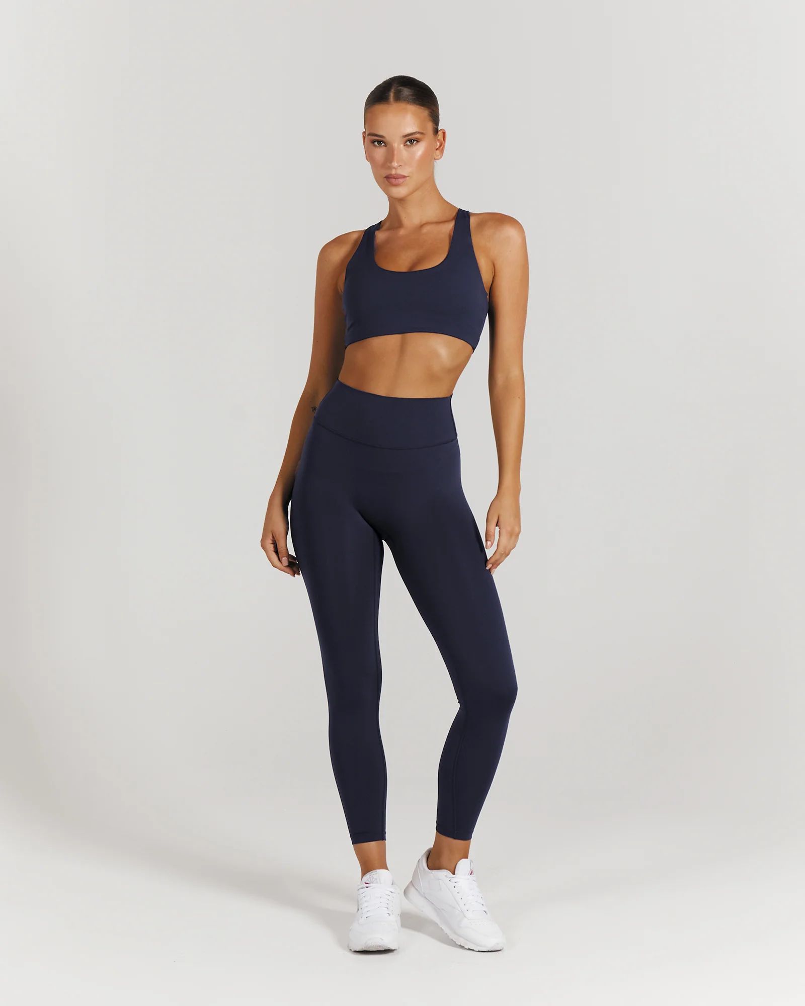 LUXE LEGGINGS 24" - DEEP NAVY - Image 3