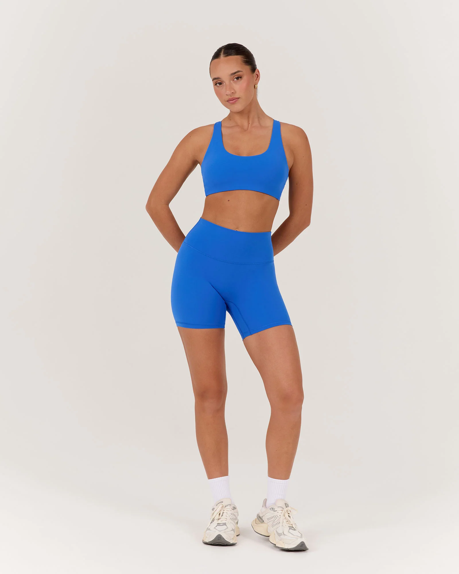 LUXE BIKER SHORTS V2 - COBALT - Image 5