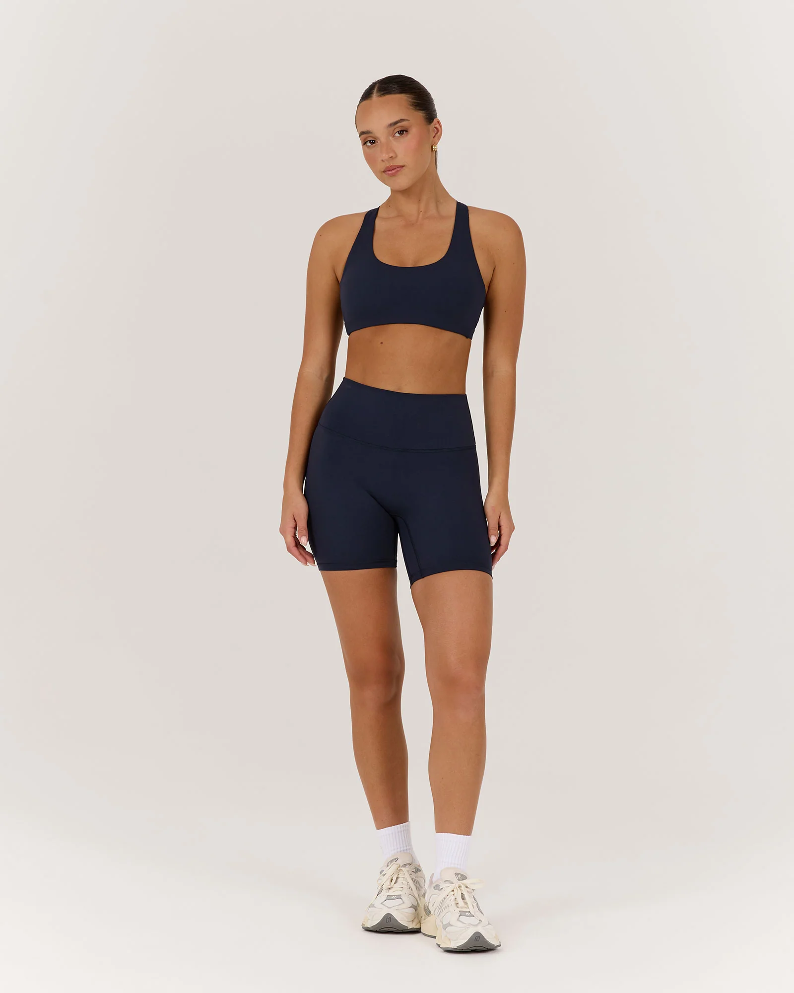 LUXE BIKER SHORTS V2 - DEEP NAVY - Image 5