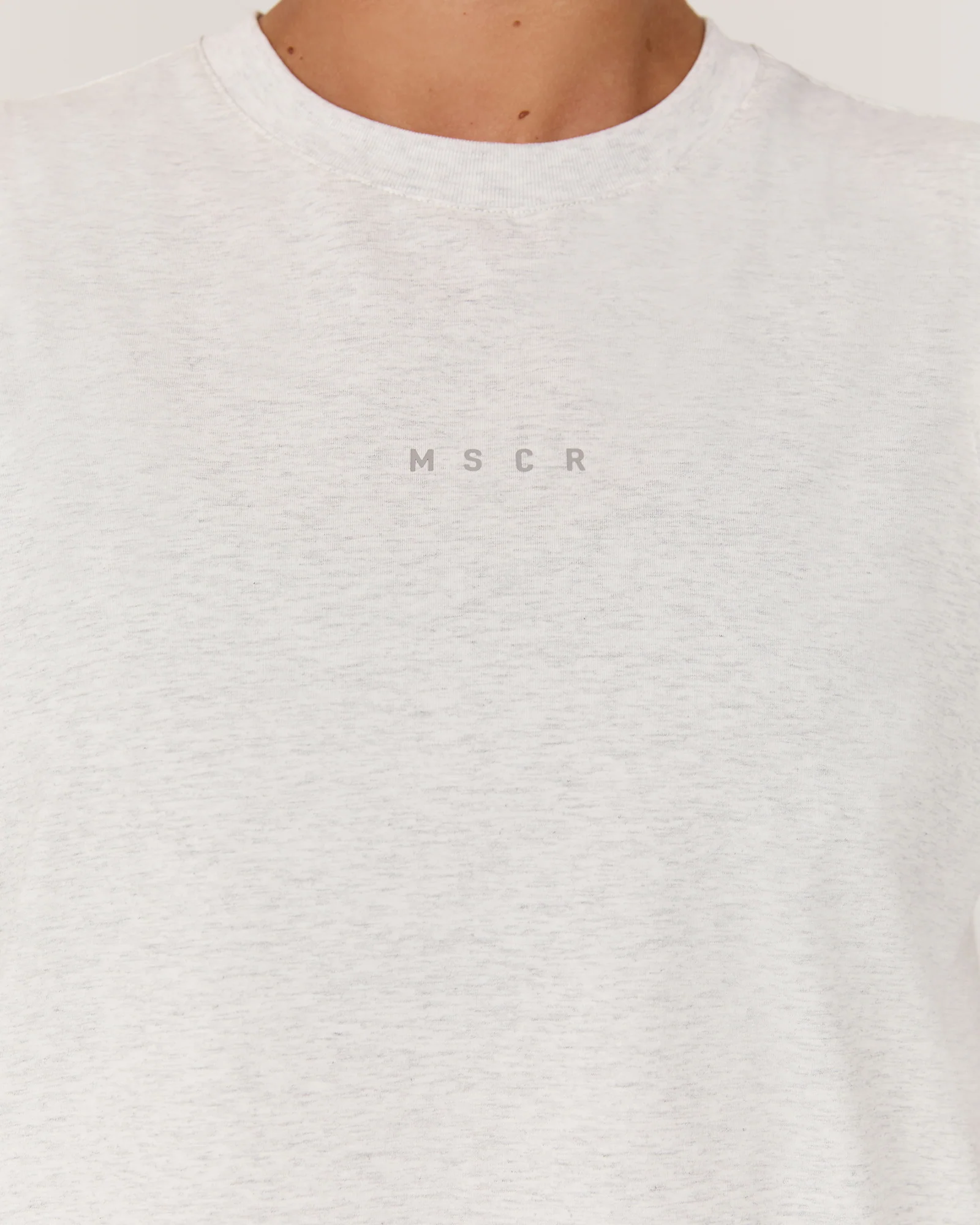 RELAXED ICON TANK - SNOW GREY - Image 4