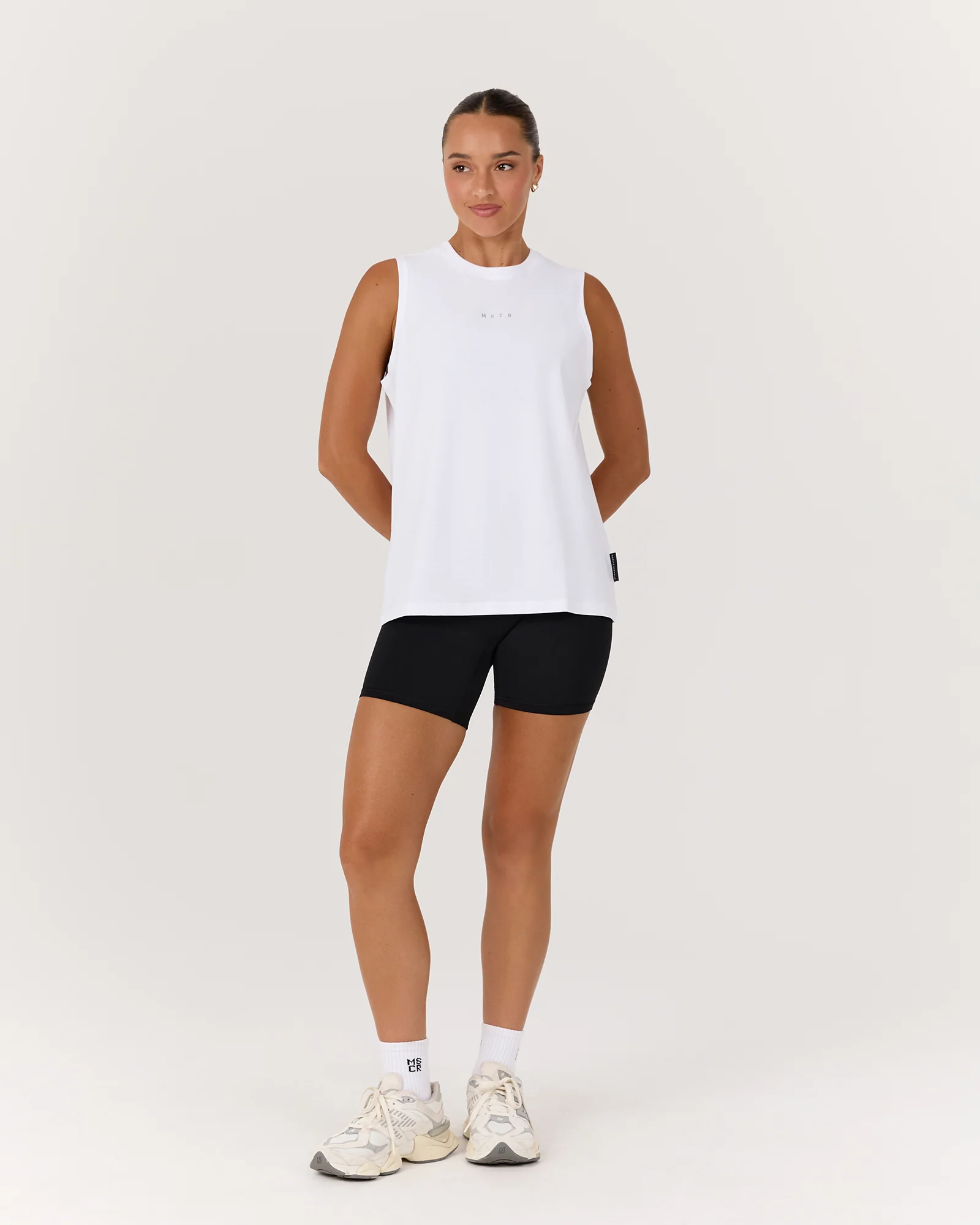 RELAXED ICON TANK - WHITE - Image 7