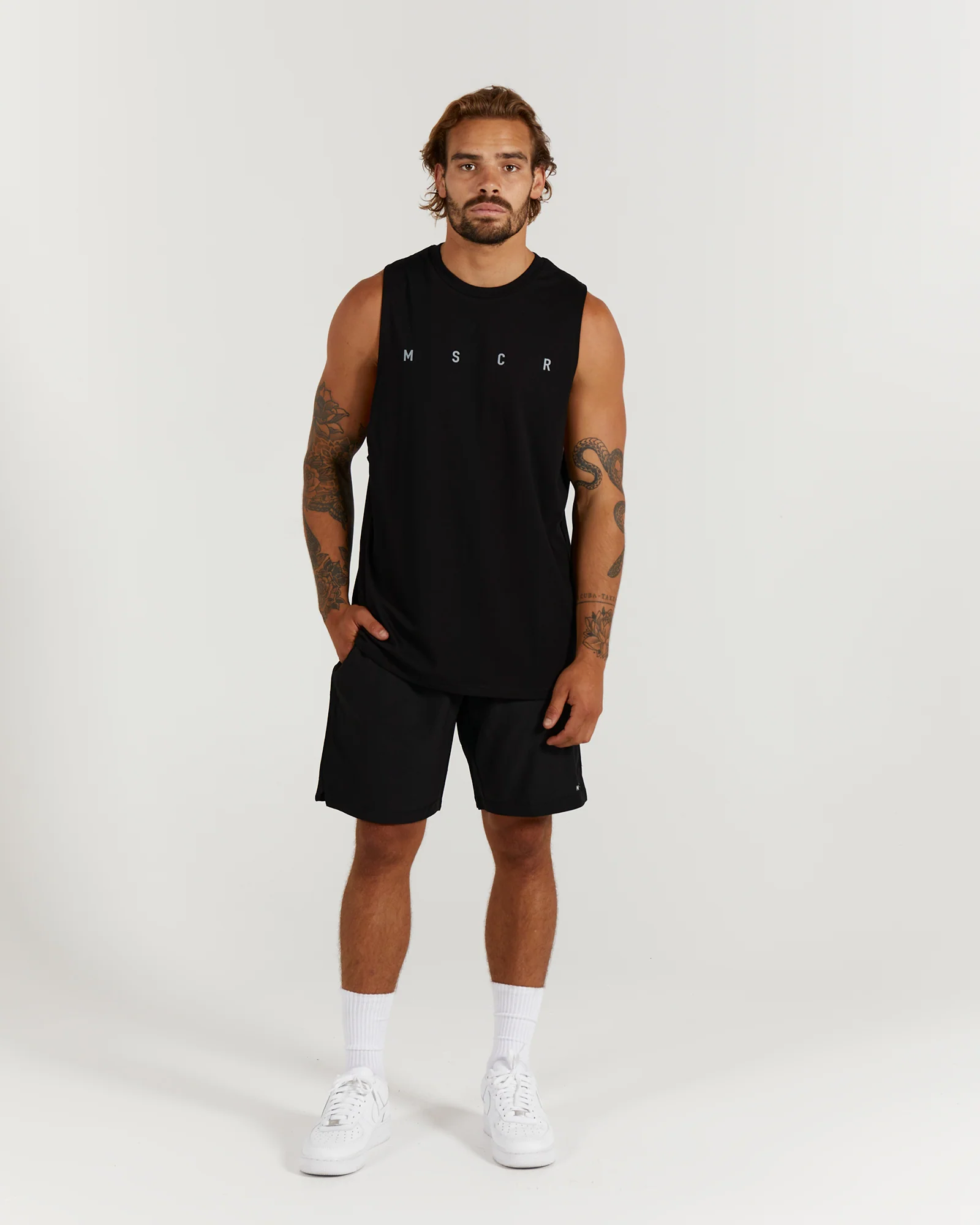 ROCKY MUSCLE TANK - BLACK - Image 3