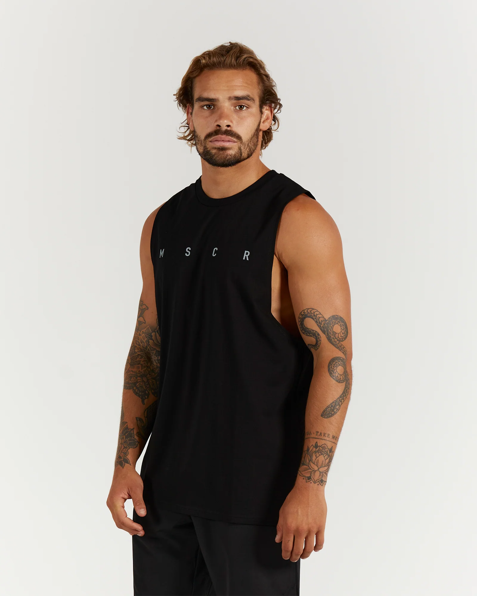 ROCKY MUSCLE TANK - BLACK - Image 4