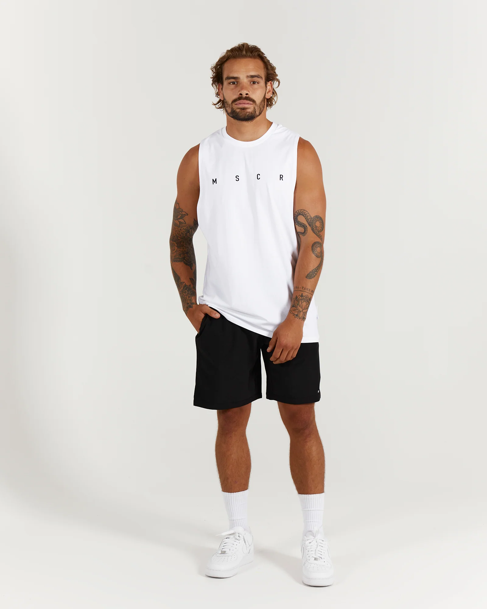 ROCKY MUSCLE TANK - WHITE - Image 3