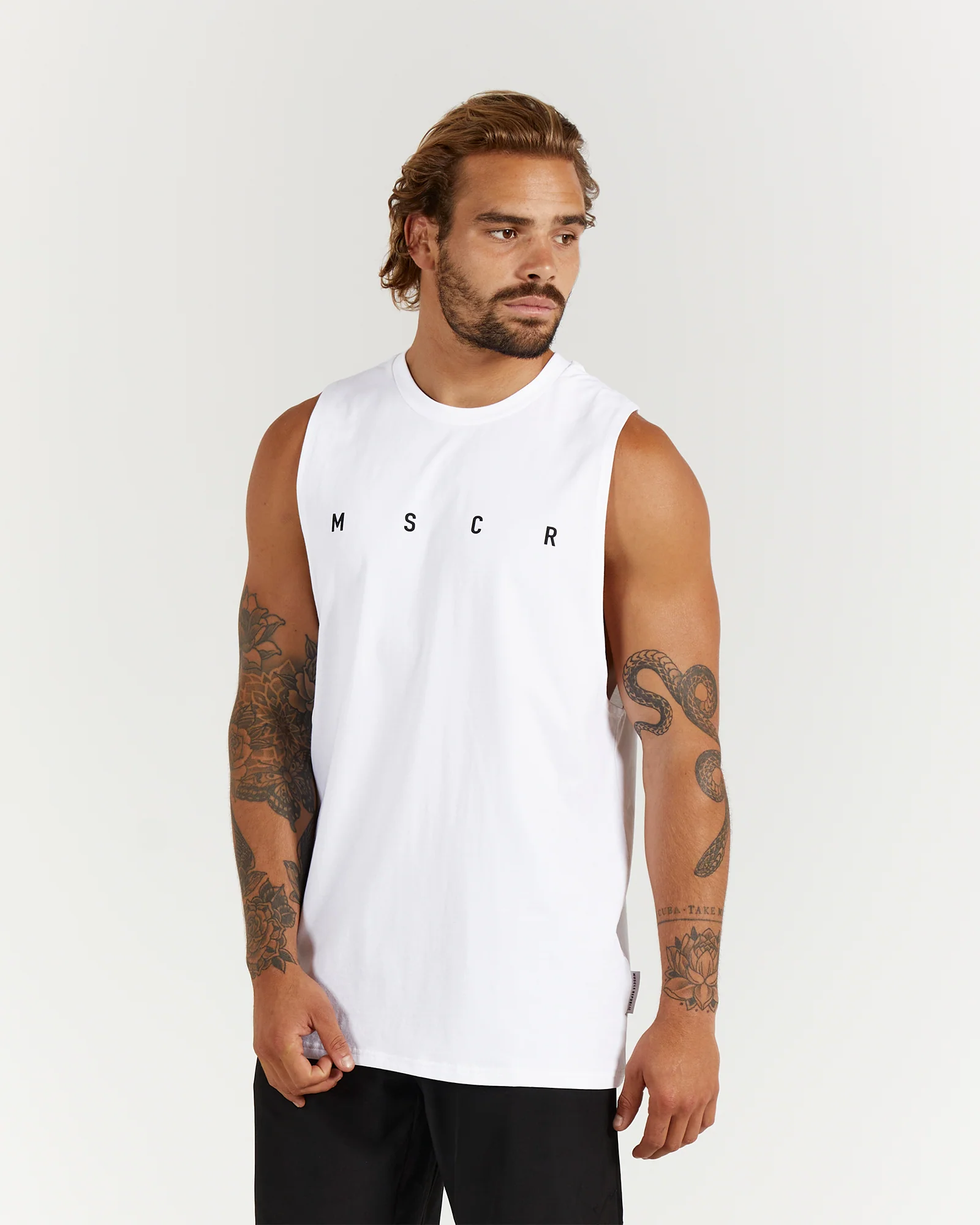 ROCKY MUSCLE TANK - WHITE - Image 4