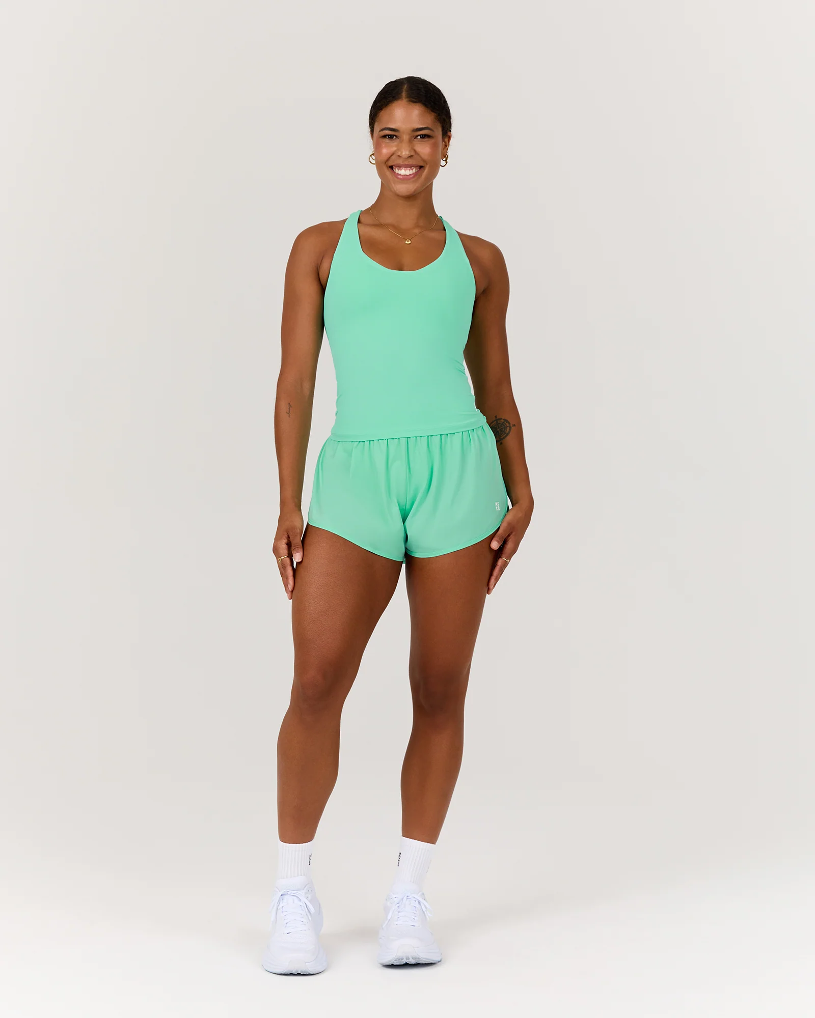 STRIDES TANK TOP - CYBER MINT - Image 5