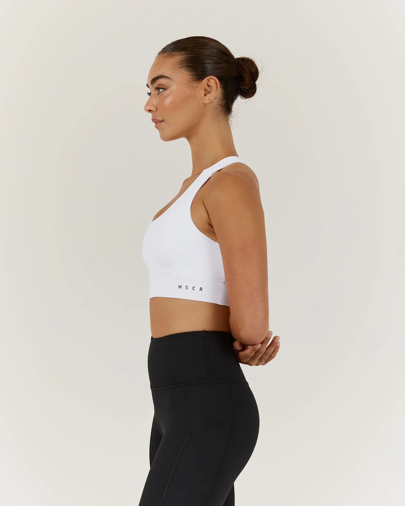 STRUCTURE III SPORTS BRA - WHITE - Image 3