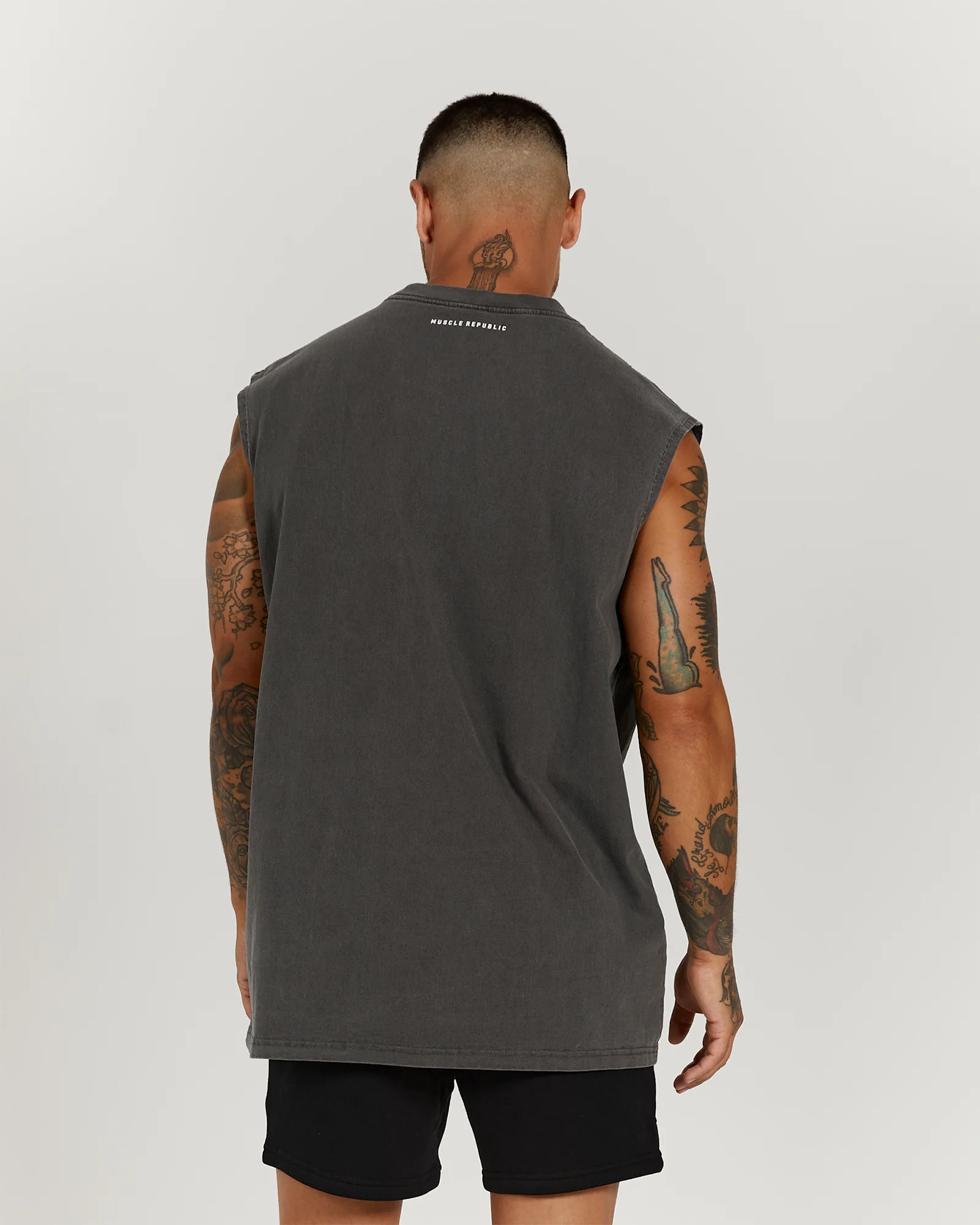 TIMELESS TANK - FADED ONYX - Image 3
